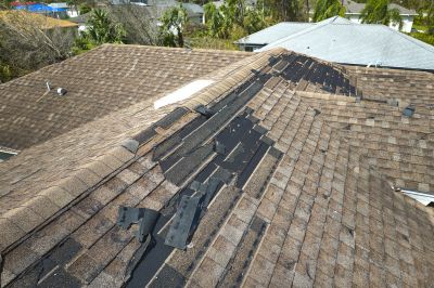 Asphalt Shingle Repair - Damaged Shingles
